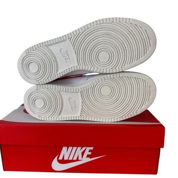 Women's Nike Court Vision Lo NN White Magic Ember Red Sail HV5246-100 sz 10 - Picture 7 of 9